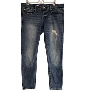 Women's Gap "Always Skinny" Distressed Acid Wash Jeans | Size 29